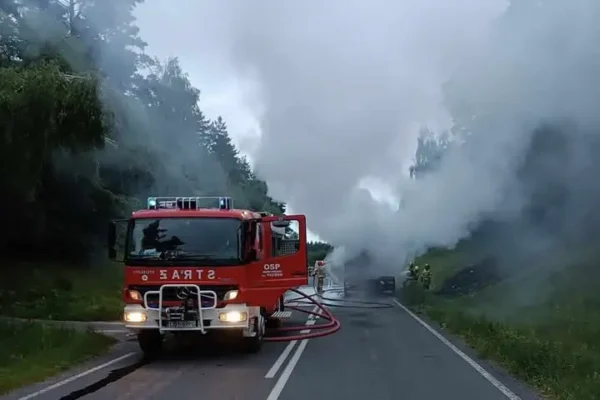 Interwencja OSP Janów Podlaski: otwarcie mieszkania na ul. Brzeskiej