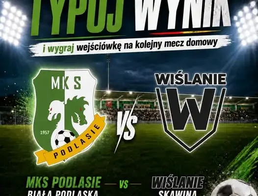 Wytypuj wynik meczu Podlasia i zgarnij bilety na kolejne spotkanie