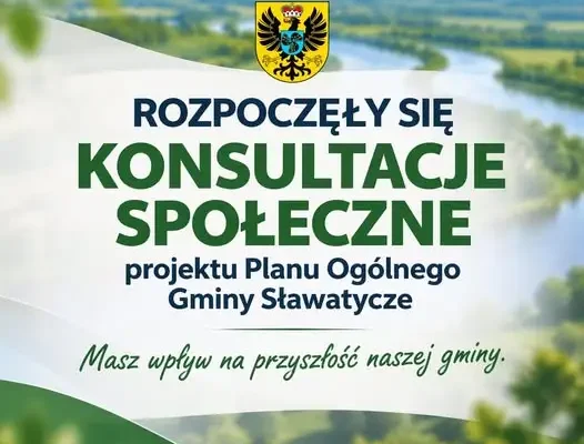 Konsultacje społeczne Planu Ogólnego Gminy Sławatycze – mieszkańcy mogą zgłaszać uwagi