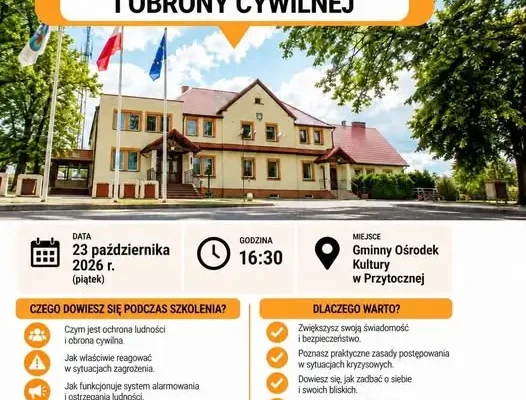 Szkolenie z ochrony ludności i obrony cywilnej w Gminie Przytoczna