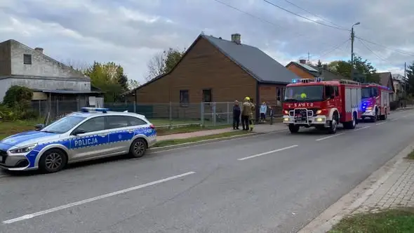 Otwarcie mieszkania przy Brzeskiej – interwencja OSP Janów Podlaski