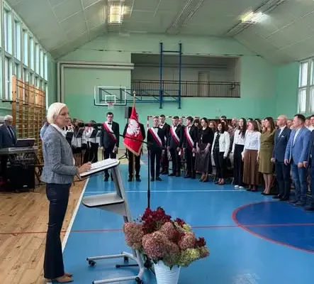 Dzień Edukacji Narodowej w ZSCKR w Leśnej Podlaskiej – ślubowanie pierwszoklasistów