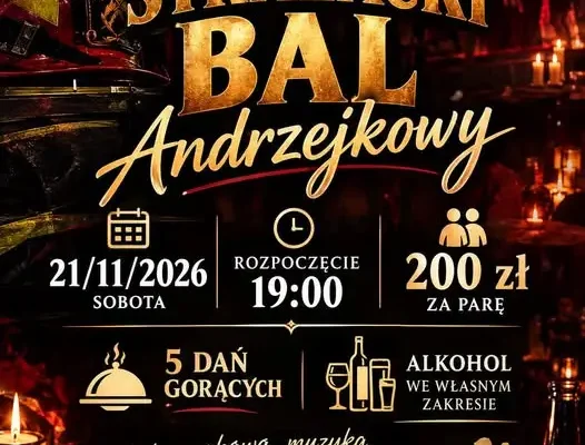 Strażacki Bal Andrzejkowy w Rokitnie – zapisy już trwają