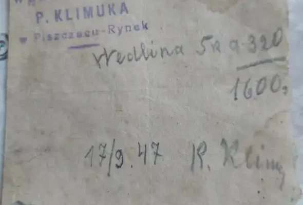 Zapomniana metka z 1947 roku odkrywa historię wędliniarni w Piszczacu