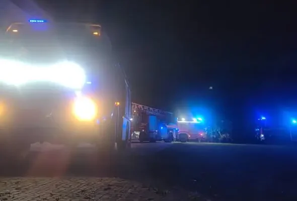 Fałszywy alarm w Cieleśnicy – strażacy z OSP Rokitno i JRG Biała Podlaska interweniowali nocą