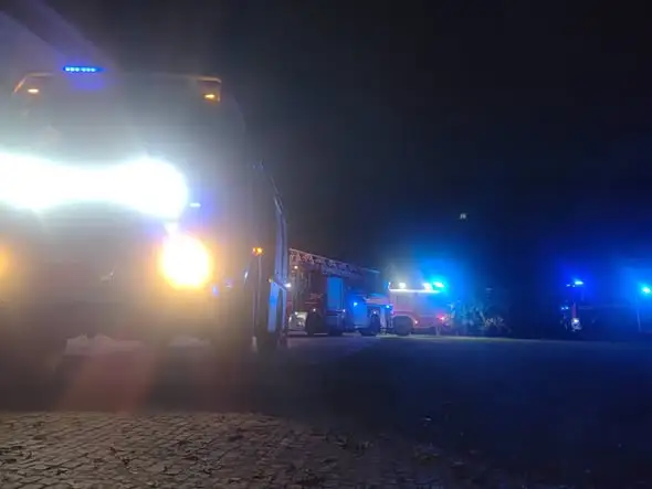 Fałszywy alarm w Cieleśnicy – strażacy z OSP Rokitno i JRG Biała Podlaska interweniowali nocą