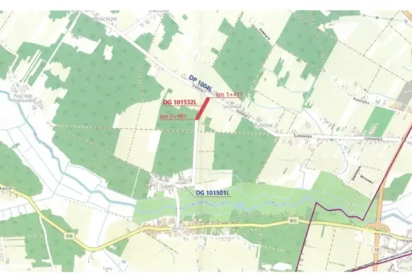 Tuliłów: utrudnienia w ruchu 20 października – objazdy i prace drogowe