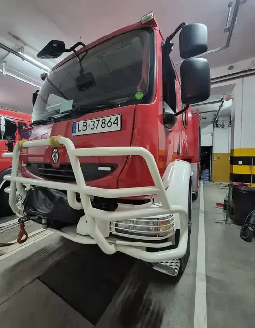 Alarm 92/2026: OSP Wisznice zabezpieczała rejon działań JRG Biała Podlaska