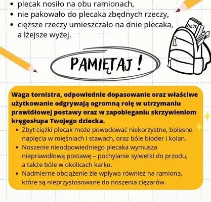 Czy plecak Twojego dziecka jest bezpieczny? Sprawdź, zanim będzie za późno