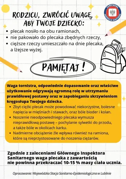 Czy plecak Twojego dziecka jest bezpieczny? Sprawdź, zanim będzie za późno