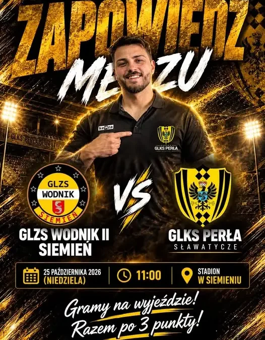 Perła Sławatycze zagra na wyjeździe z Wodnikiem II Siemień