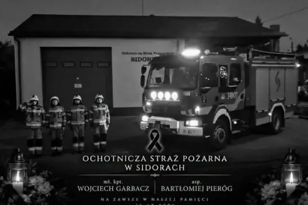 Nisko: dwaj strażacy zginęli podczas akcji gaśniczej. Hołd o 18:00