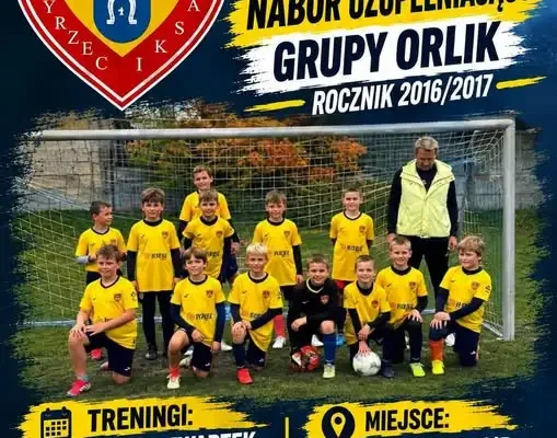 Huragan Międzyrzec szuka młodych piłkarzy z roczników 2016/2017