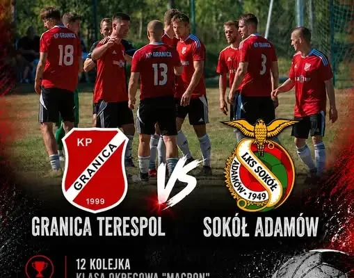 Granica Terespol podejmie Sokoła Adamów. Mecz już w sobotę 24 października