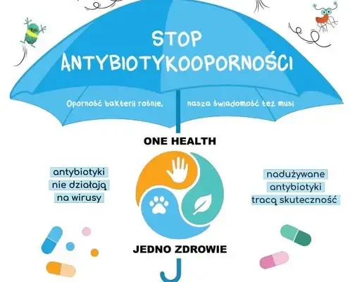 Gmina Sosnówka ostrzega przed antybiotykoopornością – kampania One Health