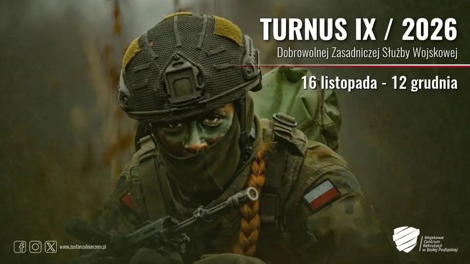 IX turnus Dobrowolnej Zasadniczej Służby Wojskowej w Białej Podlaskiej – nabór trwa