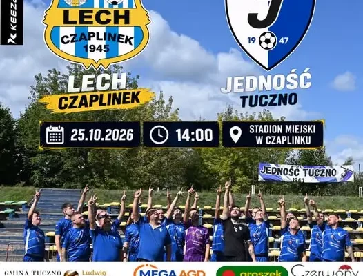 Hit jesieni w Czaplinku: Jedność Tuczno walczy o mistrzostwo z Lechem