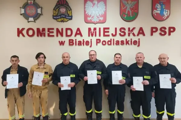 Druhowie z gminy Janów Podlaski ukończyli szkolenie KDR