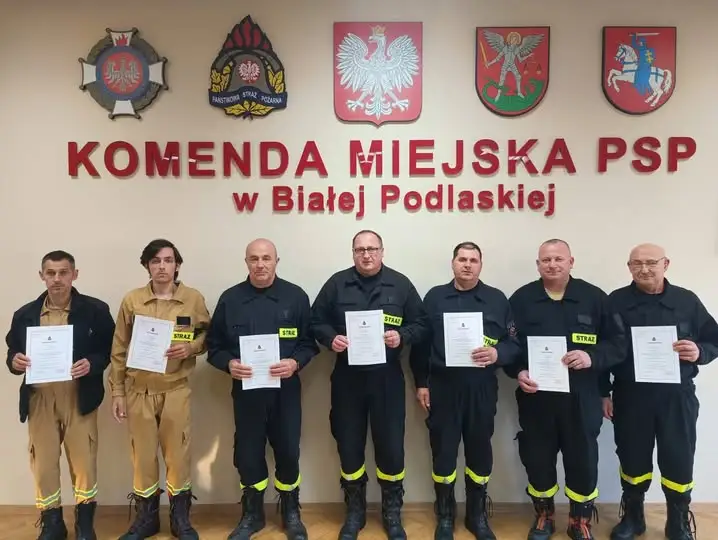 Druhowie z gminy Janów Podlaski ukończyli szkolenie KDR