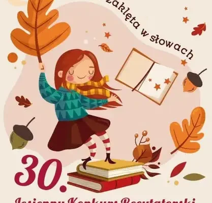 Ostatni dzień zgłoszeń na 30. Jesienny Konkurs Recytatorski w Sosnówce