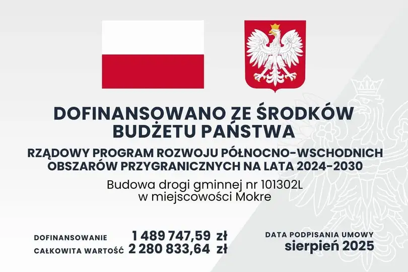 Nowa droga w gminie Rossosz: 1,7 km kostki za ponad 2,2 mln zł