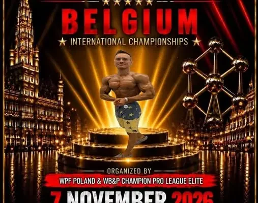 Mateusz Dziekan powołany do reprezentacji Polski na Mr. Universe 2026 w Belgii