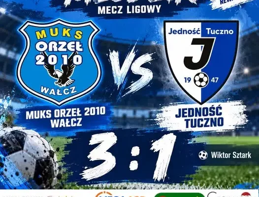 MUKS Orzeł 2010 Wałcz górą w meczu z młodzikami – 3:1