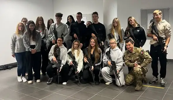 AWF Biała Podlaska gościła uczniów z Siedlec w ramach projektu „Od startu do mety”