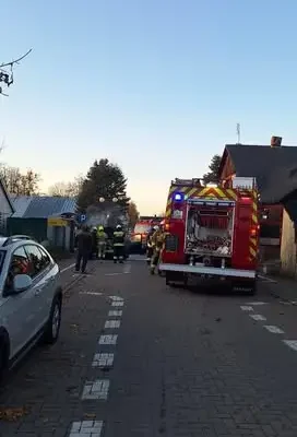 Pożar samochodu osobowego w Janowie Podlaskim – akcja strażaków