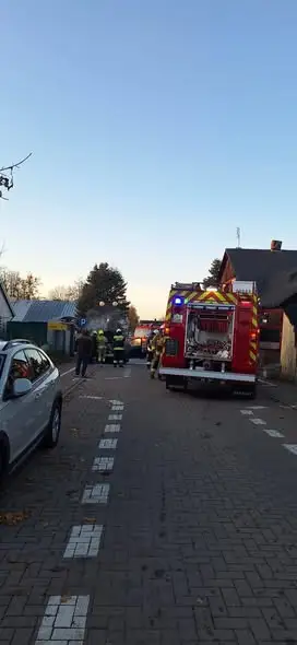 Pożar samochodu osobowego w Janowie Podlaskim – akcja strażaków