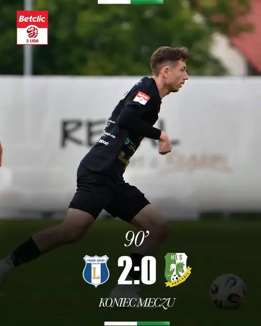 Pogoń-Sokół Lubaczów pokonał MKS Podlasie Biała Podlaska 2:0