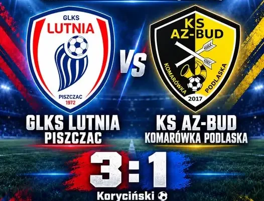GLKS Lutnia Iszczacz wygrywa z AZ-BUD Komarówka Podlaska 3:1