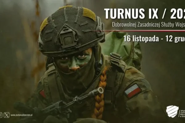 IX turnus dobrowolnej zasadniczej służby wojskowej w 2026 roku – nabór trwa