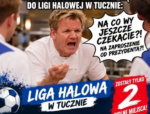Liga halowa w Tucznie: zostały dwa wolne miejsca, zapisy do 14 listopada